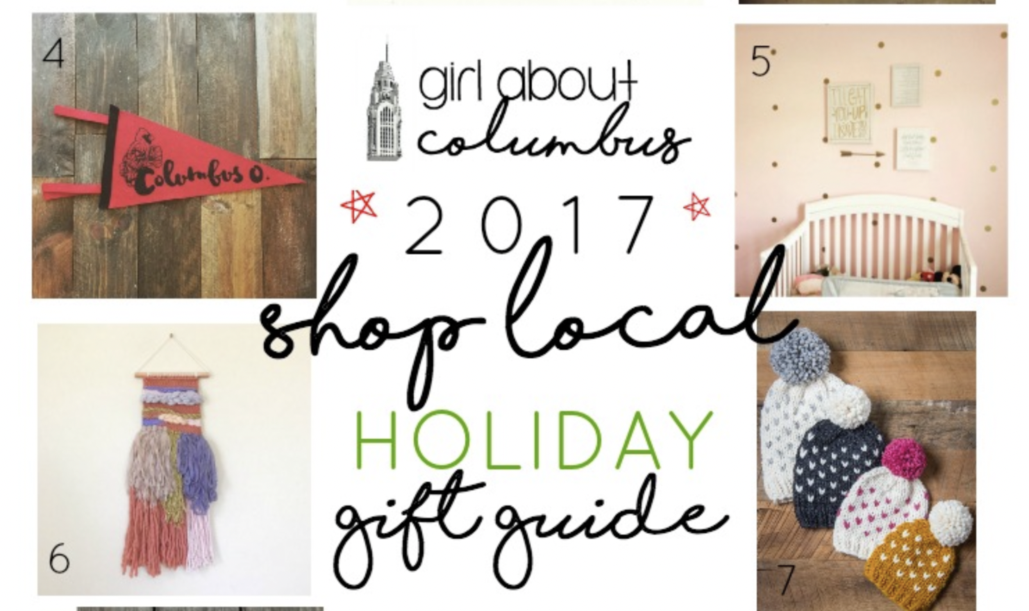 Teaser image of items on the 2017 Girl About Columbus gift guide